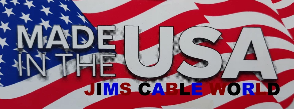 JIMS CABLE WORLD 6 Inch 1 Ft 2 Ft 3 Ft 4 Ft 5 Ft 6 Foot HD RG6 75Ω Coaxial Cable - Image 3 of 4