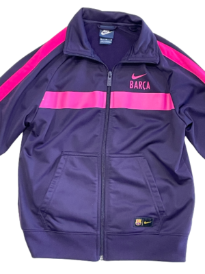 Nike FC Barcelona 16/17 Training Jacket Purple Youth Size M Soccer