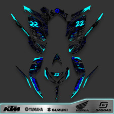 Yamaha Raptor 700 700R Graphics kit 2013 2014 2017 to 2025 decals stickers atv