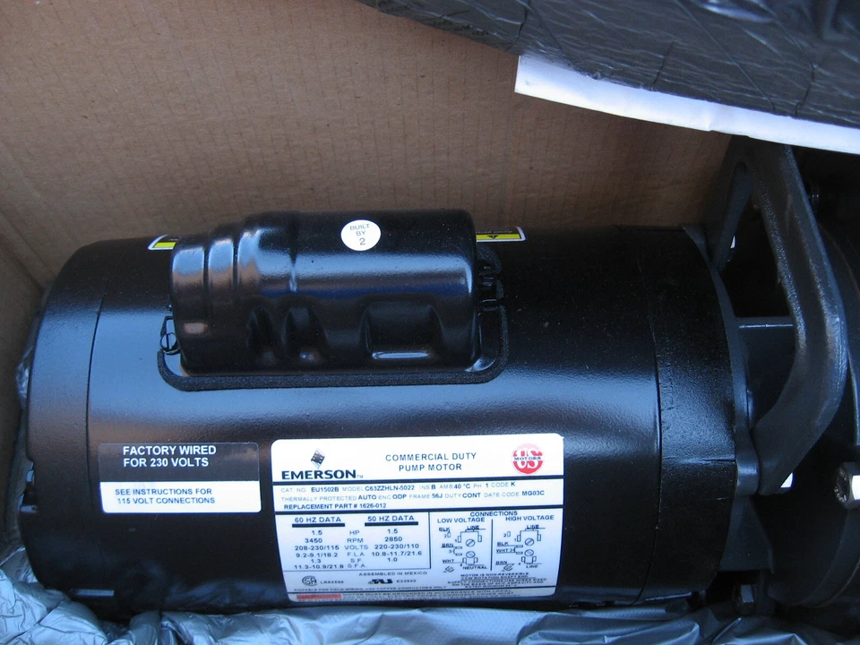 TEEL 5ZT18 1-1/2" SELF PRIMING 1-1/2 INCH CENTRIFUGAL PUMP 1.5HP 4UA72  (NIB) - Image 4 of 4