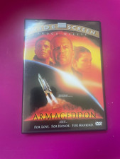 Armageddon DVD, 1998 Widescreen Bruce Willis Like New Ben Affleck