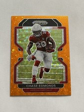 CHASE EDMONDS 2021 Panini Prizm Orange Disco Parallel CARDINALS