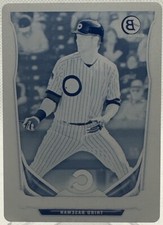 2014 Bowman Draft Kris Bryant - 1/1 Cyan Printing Plate 🔵COLOR MATCH🔵 #CTP-62