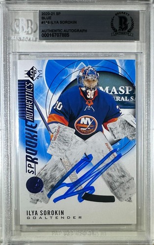 Ilya Sorokin [Signature] #116 2020 SP card