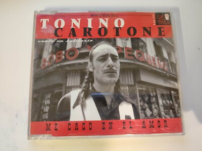 TONINO CAROTONE ME CAGO EN EL AMOR CD SINGOLO