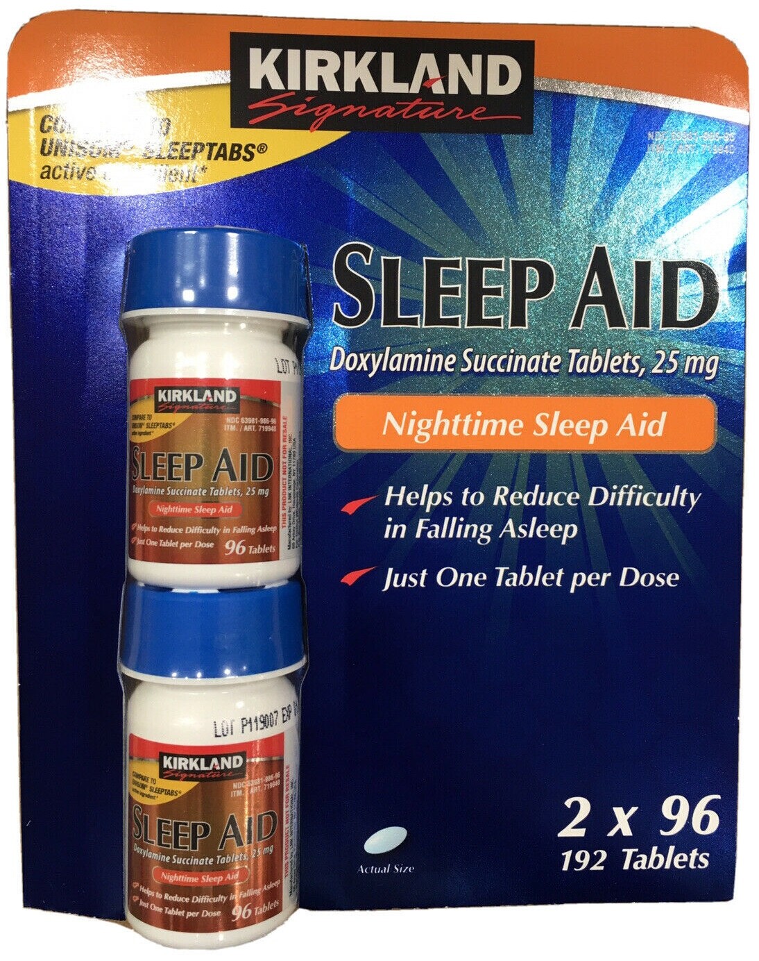 Thuốc Kirkland Signature Sleep Aid Là Thuốc Gì, Mua ở đâu, Giá Bao Nhiêu - Foto 9