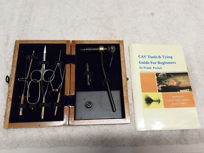 Colorado Angler Supply Tool Kit High Quality Fly Tying Kit W/TYING GUIDE  BOOKLET