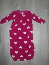 Baby Fleece Long Sleeve Sleep Sack  Maroon  size 3 M 