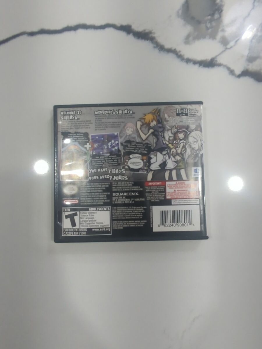 The World Ends with You (DS, 2008) BOX & MANUAL ONLY The World Ends with You (DS, 2008) BOX & MANUAL ONLY