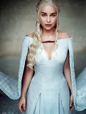 Emilia Clarke Signiertes Foto - Daenerys Targaryen Game Of Thrones