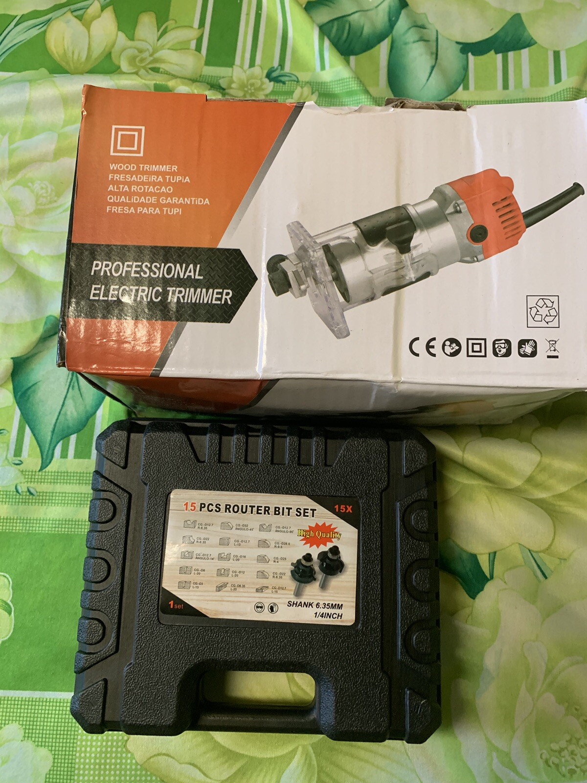 THINKWORK Compact Router, 6.5-Amp 1.25 HP Compact Wood Palm Router Tool ...