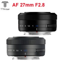 US TTArtisan 27mm F2.8 APS-C Auto Focus Lens for Fuji XF Nikon Z Sony E-Mount