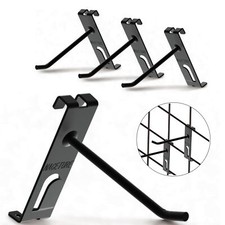 Double Gridwall Hooks- 24 Pcs Display Hooks for Grid Wall Panel- Grid Wall Ho...