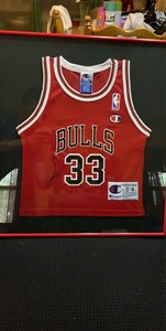 scottie pippen framed jersey