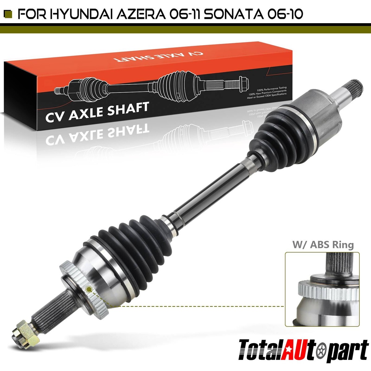 CV Axle Assembly for Hyundai Azera 2006-2011 Sonata 2006-2010