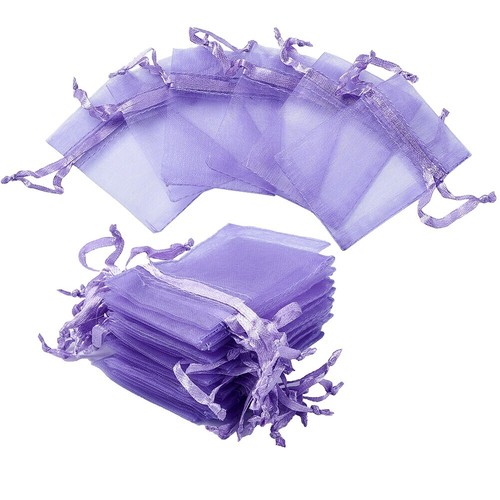 Abat-jour Plissé Organza Bordeaux – Diamètre 25 Cm, Pour Lampe