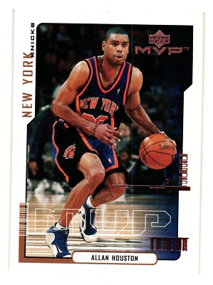 2000-01 Upper Deck MVP Basketball New York Knicks Allan Houston