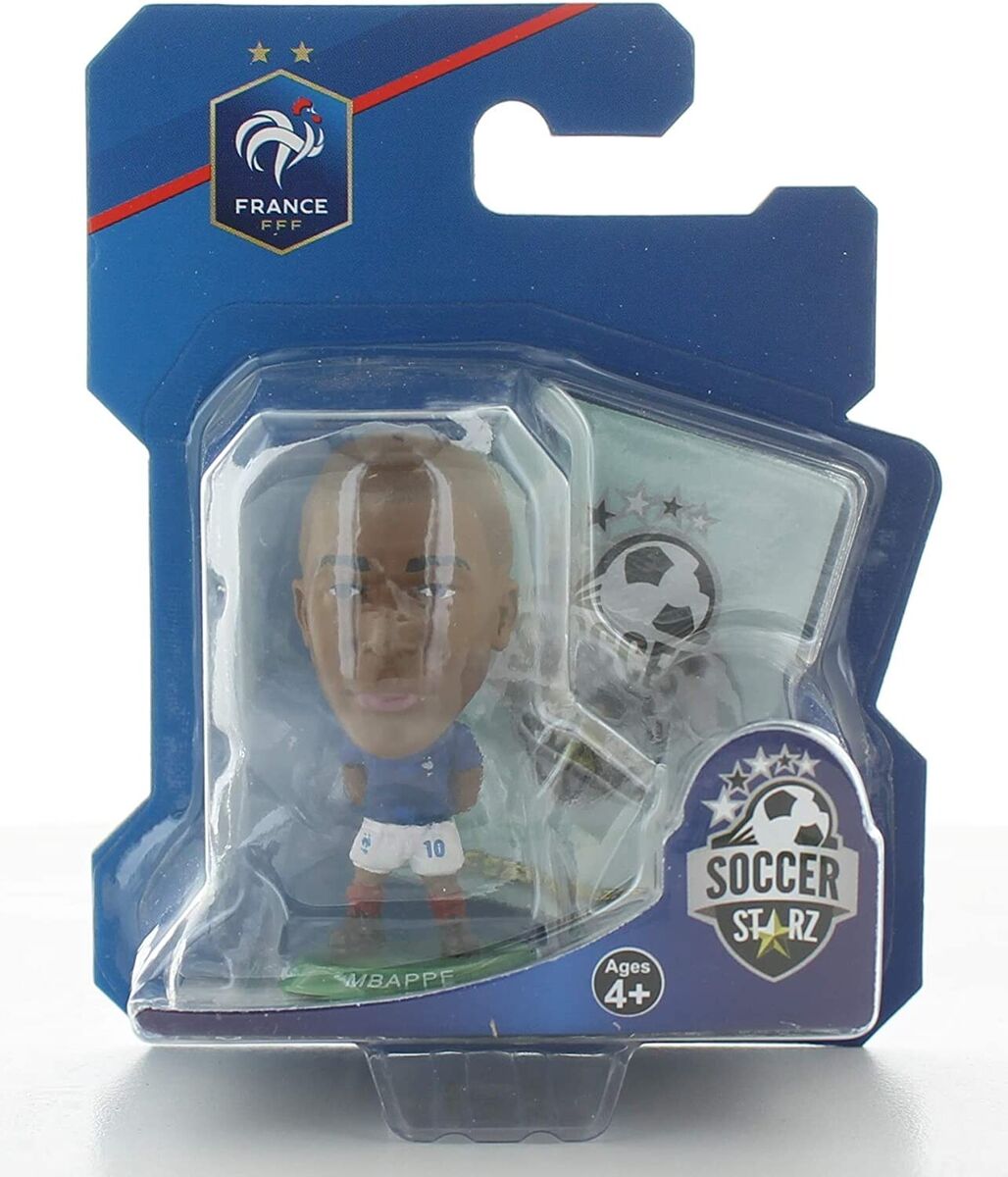 Kylian Mbappe France & PSG Combo SoccerStarz Mini 2 Inch Figure Official  License