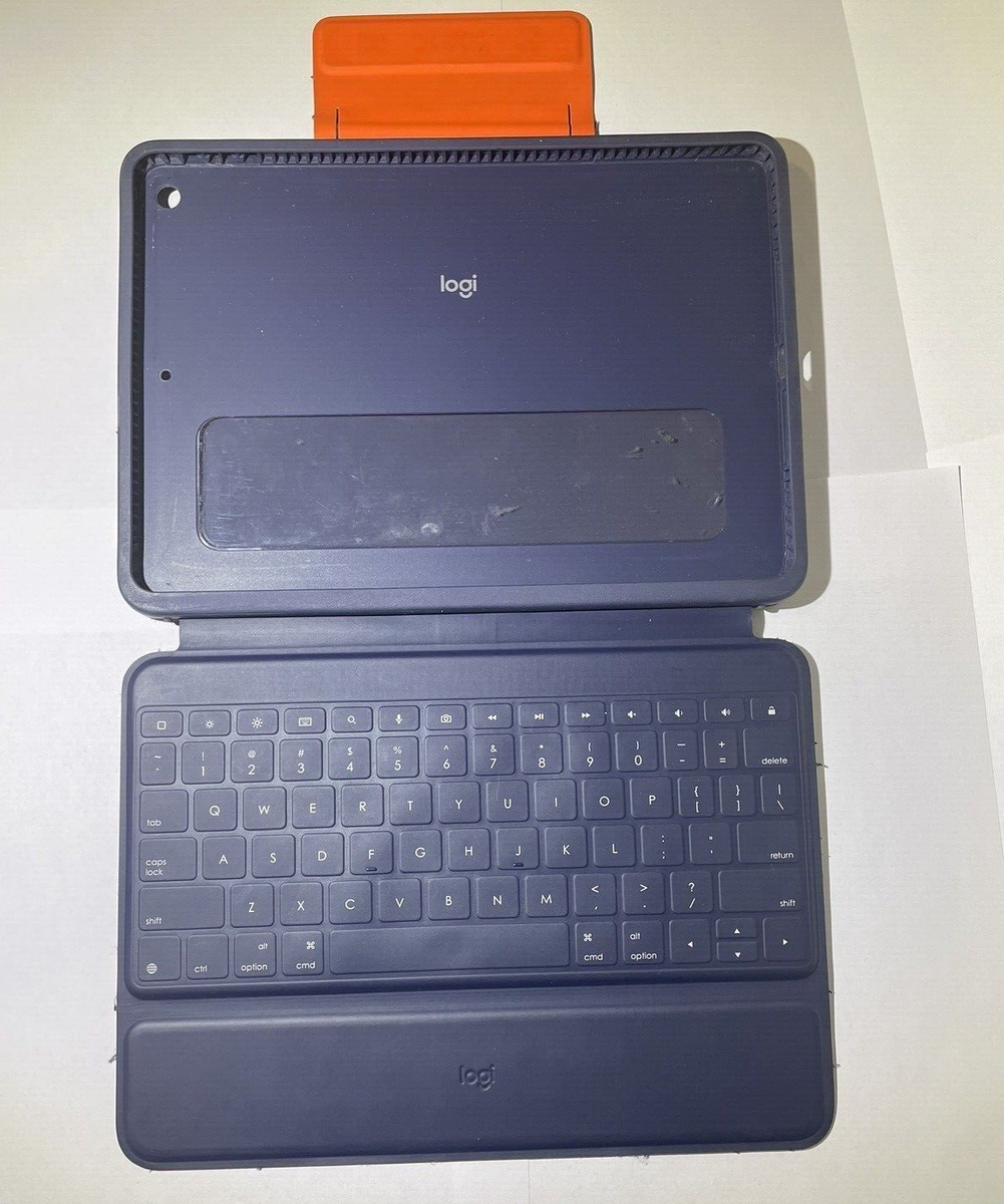 LOGITECH YU0073 RUGGED COMBO 3 IPAD KEYBOARD CASE BLUE FOR IPAD