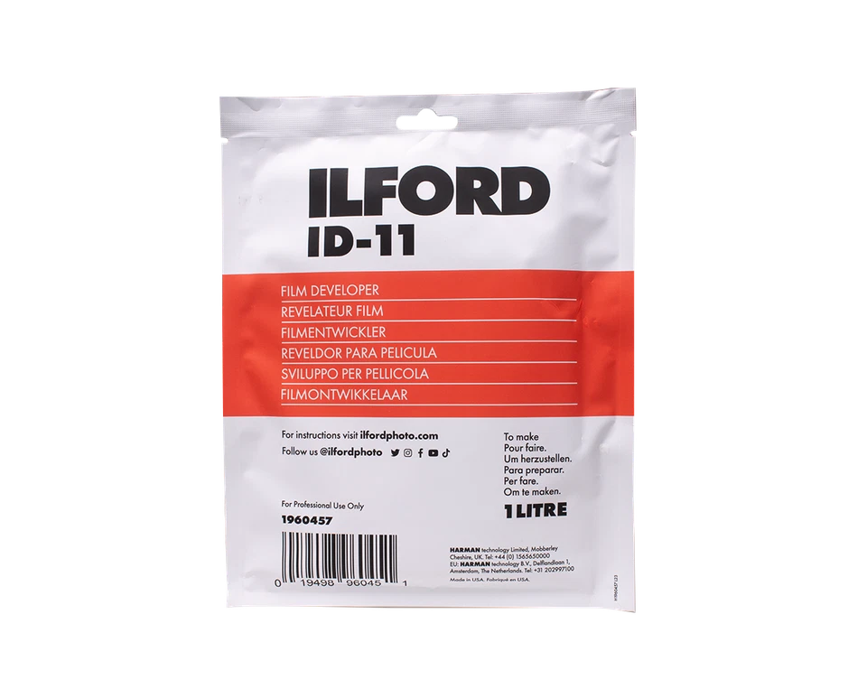 Películas de desarrollo Ilford ID-11 en polvo para 1 litro B/N - Imagen 1 de 1