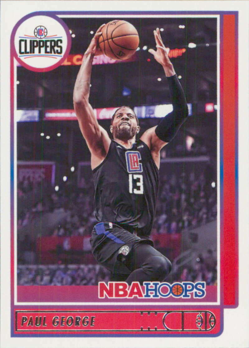 PAUL GEORGE 2021-22 Panini Hoops #86 NBA Clippers  ID:27697