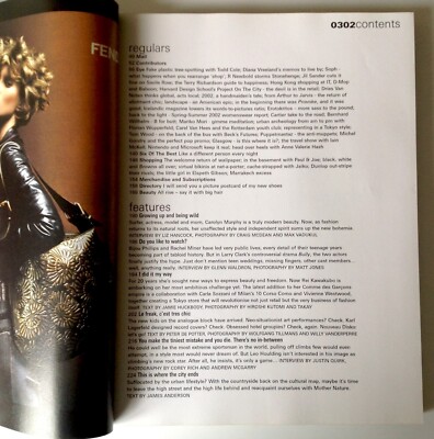 iD MAGAZINE MARCH 2002 THE LANDSCAPE 【公式通販】