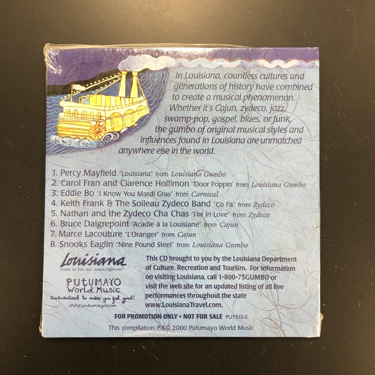 Putumayo Presents Louisiana Music Sampler CD Brand New | eBay