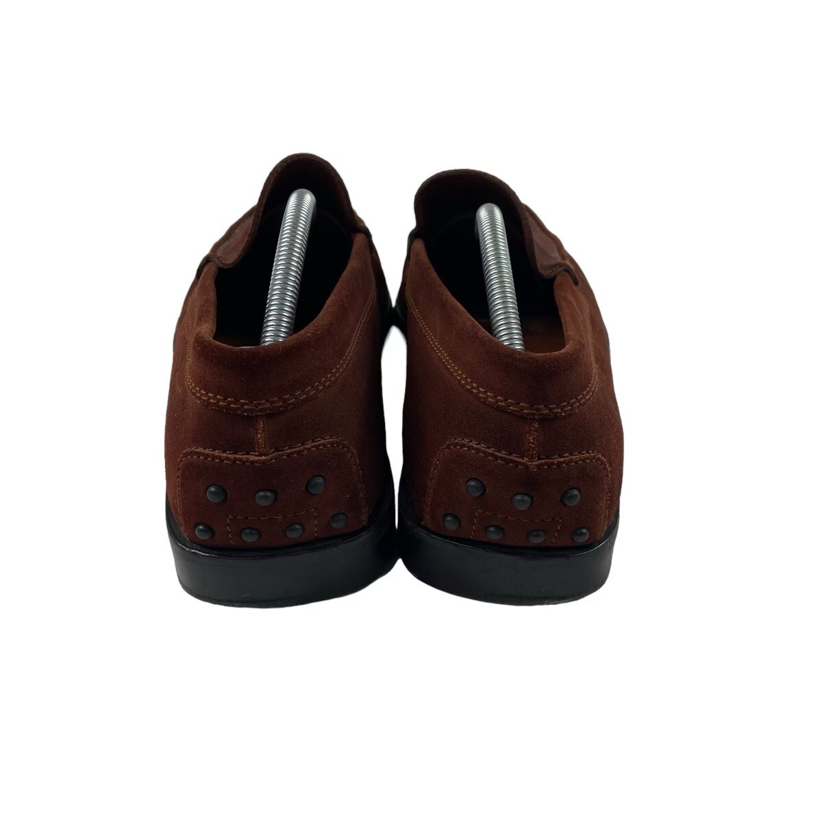 TOD\'S Cognac Brown Thick Suede Square Toe Loafer Size‎ Mens 10 GUC TOD main image 2