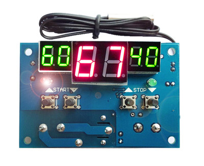 12V Intelligent Digital Led Thermostat -9°C - 99°C Temperature Controller NEW