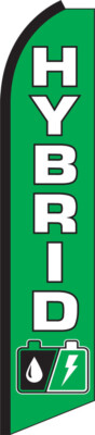 Hybrid Swooper Flag Feather Super Bow Banner
