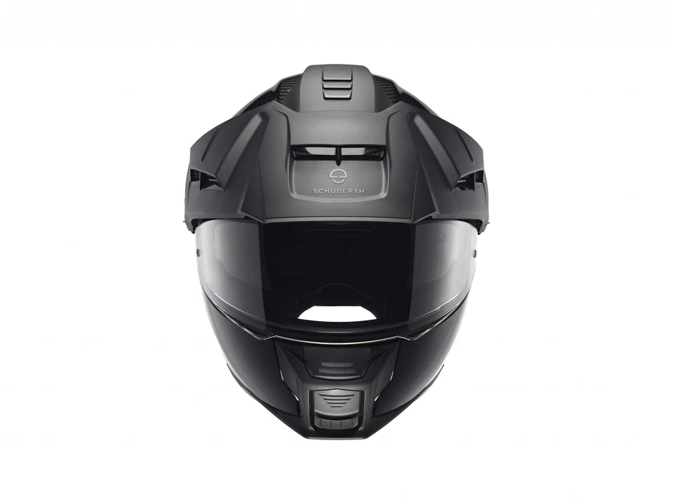 Schuberth E2 ECE Carbon Glossy Motorradhelm (Schwarz/Carbon) Gr: L (59) - Bild 4 von 4