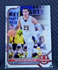 Patrick Baldwin Jr 2022 Bowman U #90 Panthers Golden State Warriors RC