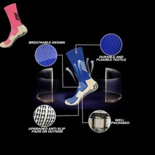 Premium Sport Anti Slip Socks w/Grip Soccer Football Basketball Socks Womens Men