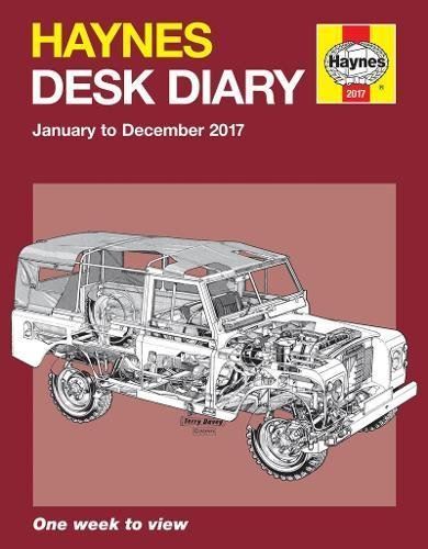 Haynes 2017 Desk Diary New Book, None,