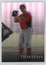 2014 Bowman Platinum Chrome Prospects Nick Travieso #BPCP99 0ny1