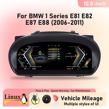 BMW E81 E82 E87 E88 10 Zoll Tacho LCD Display cluster Plug Play OEM Design Set