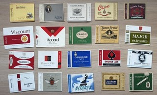 20 Empty Cigarette Packet Hulls Sportsman Majors Sullivan Powell King’s Cross