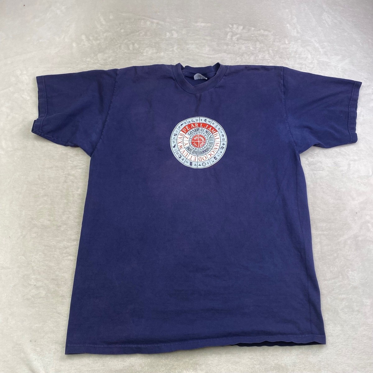 Pearl Jam No Code 1996 Tour T-Shirt Nice Man Tag Japan Exclusive 