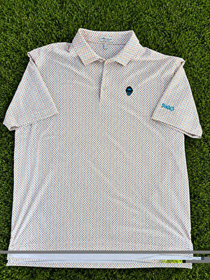 SWAG Golf x Peter Millar Raging SWAG Polo Shirt XL Summer Comfort Rare