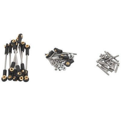 Upgrade Ersatzteil Metall Aufhängung Zehenglied Spurstange Set für 1/162192