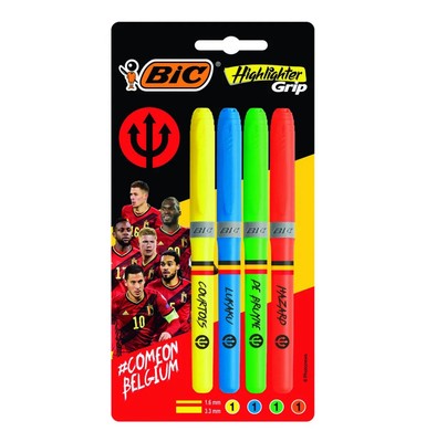 Bic Highlighter Grip - Belgium National Team