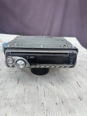 Jvc Car Radio /  Stereo CD Player  Amp  Hookups KD-G340, Tested When Pulled