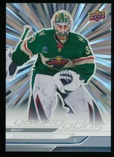 JESPER WALLSTEDT 2024-25 UPPER DECK YOUNG GUNS OUTBURST RC #202 WILD ROOKIE