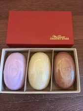 The Vermont Country Store Apothecary Soap 4.2 oz Bars Set of 3 Lavender Oatmeal+