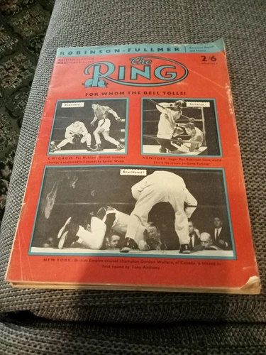ring boxing magazines 1957/1963 Black & White 3magazine