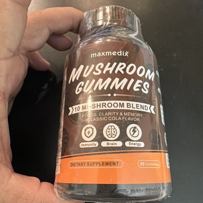 Maxmedix Mushroom Gummies - 10x Mushroom Supplement