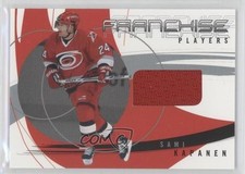 2001 ITG Be A Player Signature Series Franchise Players Jerseys Sami Kapanen 1p3