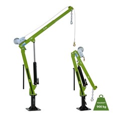 Pickup Kran Ladekran Schwenkkran Seilwinde 900kg 360&deg; Hebekran Werkstattkran