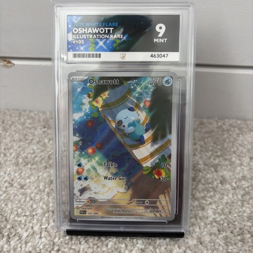 Oshawott graded ACE 9 for sale on eBay