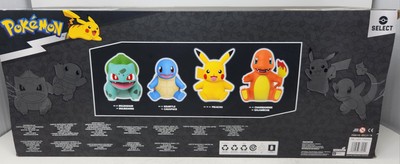 2024 Jazwares Pokemon Select Vinyl Figures 4 Pack Pikachu And